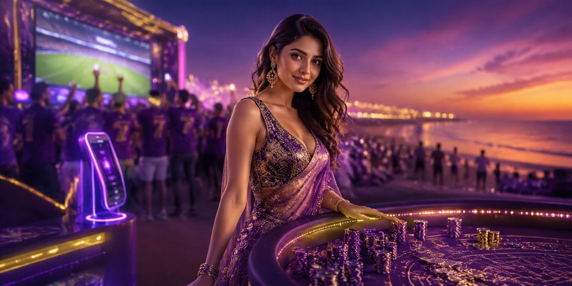 Live casino dealer interacting with players online on 8417 platform